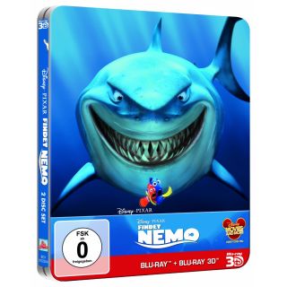 Disney Pixar Finding Nemo 3D 2D Blu Ray Steelbook Limited Edition 