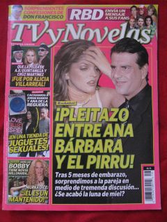 Shakira Alicia Villarreal ANA Barbara Magazine TV Y Novelas Selena 