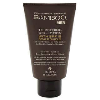 Alterna Bamboo Men Thickening Gel Lotion with SPF15 Scalp Shield 3oz 
