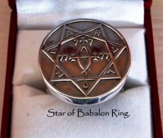 seal of babalon ring thelema aleister crowley occult search