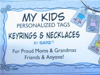 Kids Dog Tags Personalized ID Charms Girls names