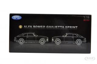 Brand new 1:18 scale diecast model car of Alfa Romeo Giuletta Sprint 