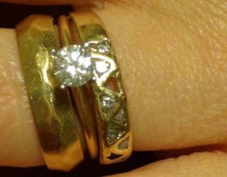 14k Yellow Gold Ring Mixed Lot 8 3 grams Wear or Scrap