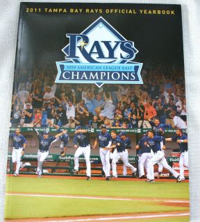    BAY RAYS 2011 OFFICIAL 2010 AMERICAN LEAGUE EAST CHAMPIONS YEARBOOK