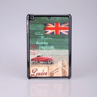 Great London Andrey Hepburn The Union Flag Car Stand Mini iPad Hard 