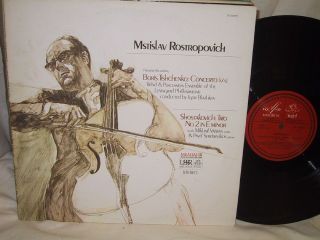   Boris Tishchenko Concerto 1963 LP EX US Orig Melodiya Angel
