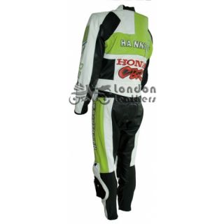 CLEARANCE Hannspree CBR Biker Motorcycle motorbike Leather Jacket Suit 