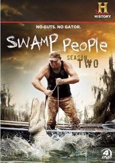 SWAMP PEOPLE SEASON 2 New Sealed 4 DVD Set History Channel