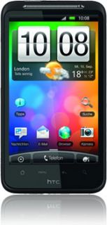 HTC Desire HD   1.5 GB   Black (Orange) Smartphone brand new