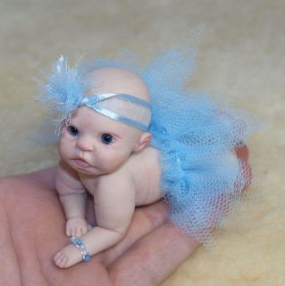   DREAMS OOAK MINI CLAY FULL SCULPT Baby Doll Reborn Artist Ruth Annette