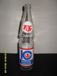 kentucky colonels aba souvenir rc bottle  5