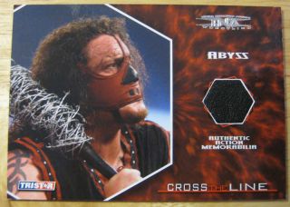 2008 tna cross the line abyss event worn clothing 34