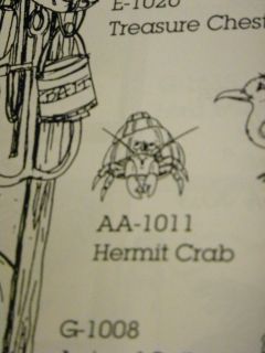 hermit crab retired rare art impressions rubber stamps time left