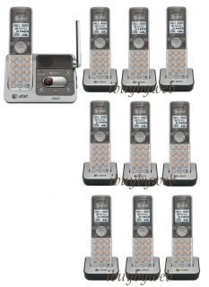 At T CL82401 10 Cordless Phone Talking Caller ID Answer
