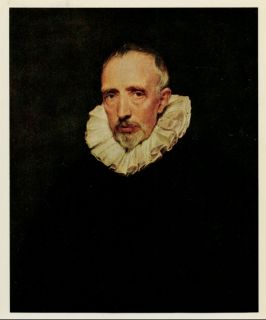 1939 Portrait of Cornelius Van Der Geest By Van Dyck