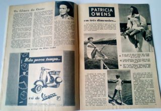 Vintage Plateia Magazine 1959 Joan Collins Lisellote Belinda Orsini 
