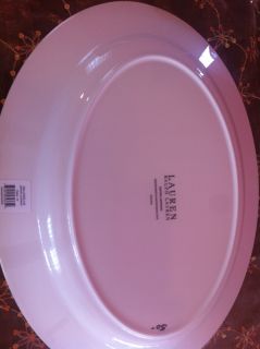 New Ralph Lauren Safari Zebra Dinnerware China 14 Pieces Platter Bowl 