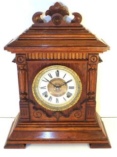 Superb Antique mantel clock by ansonia American striking mantle clock 