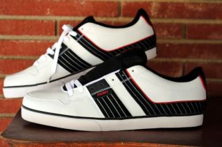 Adio Shaun White SL Skate Shoes Mens Size 8 New in Box White/Black/Red