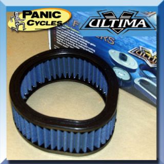 ULTIMA AIR FILTER FOR S&S SUPER G/E TEARDROP BELL CARB HARLEY KN