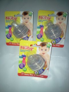 Nuby Sippy Gripper Replacement Spouts 10oz Tall Cups  