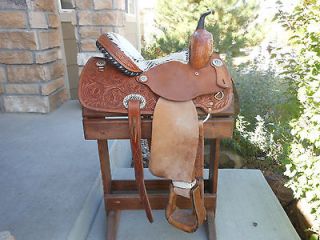 Alamo brand Western Saddle  14 seat* FANCY *SADDLE TRIAL AVAILABLE*