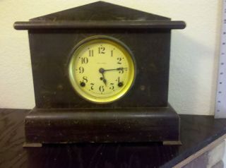 Antique Seth Thomas Rosewood Mantle Clock