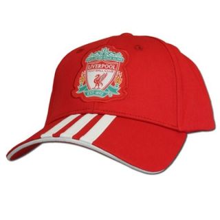 Adults New Adidas Official LIVERPOOL LFC Red Football Cap / Hat FREE 