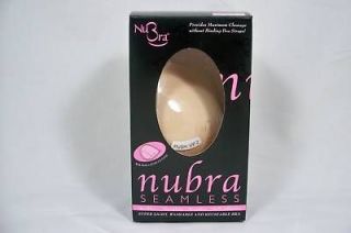 new nubra seamless push up bras w free travel case