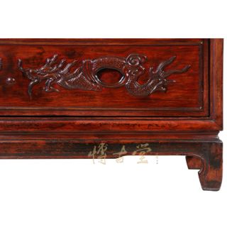 Chinese Antique Rosewood Carved Secretary/Writing Desk 12LP47