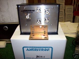 ameritron rcs 4 x coax switch with 4 positions time