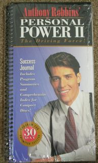 Anthony Robbins Personal Power II Success Journal Brand New Tony 