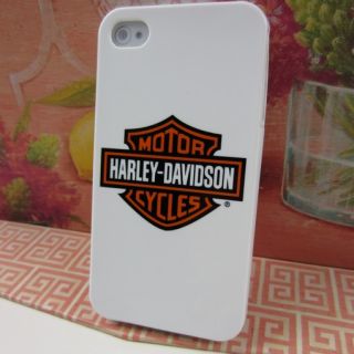 Apple iPhone 4 4S 4G Harley Davidson Rubber Silicone Skin Case Phone 