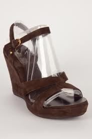 UGG Australia Arianna Espresso Wedge Sandal womens size 7 NEW