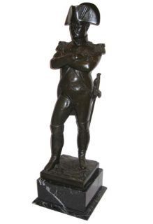Emile Guillemin 38 Bronze Statue of Emperor Napoleon