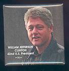 bill clinton 42nd president campaign pinback button enlarge buy it