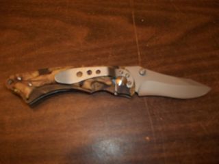 Camoflouged Stainless Steel Appalachian Trail Knife