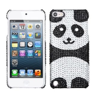   panda rhinestone protector cover case apple ipod touch 5th generation