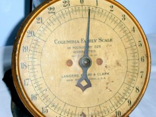   Columbia Family Scale 24 Landers Frary Clark Grand Union