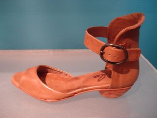 Argila Flat Sandal With Ankle Strap Size 37