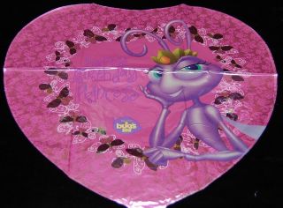 Bugs Life Happy Birthday Princess Atta Heart Balloon