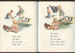 Dick and Jane Spot Sallythe New Basic Readers Guess Who