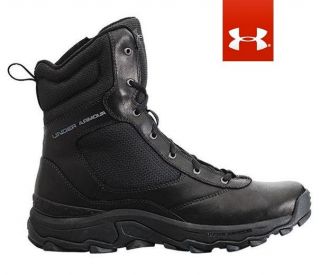 Under Armour Tac Side Zip Up Boot Tactical Police Fire Resucue Hiking 