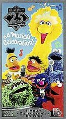Sesame Streets 25th Birthday: A Musical Celebration (VHS, 1993)