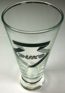 Vintage Duquesne Brewing Company Duke Beer Glass Pittsburgh 