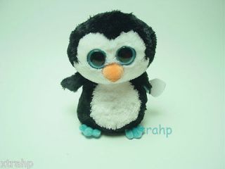 waddle the penguin large 9 ty beanie boo plush toy