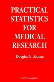   for Medical Research by Douglas G. Altman 1990, Hardcover