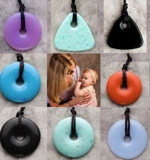 NEW Smart Mom Jewelry Teething Bling Pendant Necklace Baby Teether