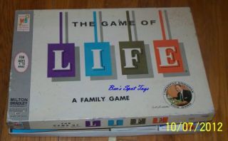   1960 The Game of Life Milton Bradley Near Mint Linkletter