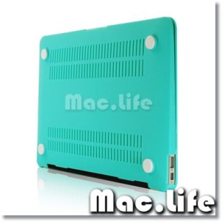 NEW ARRIVALS! Rubberized Hard Case Cover Robin Egg Blue fr Macbook Air 